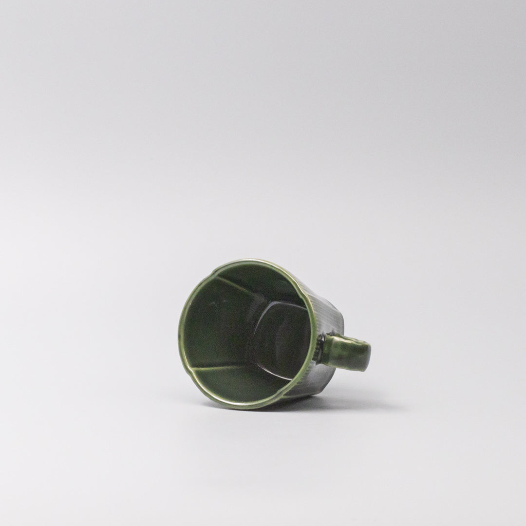 Mug 180ml Reeded Oribe Glaze