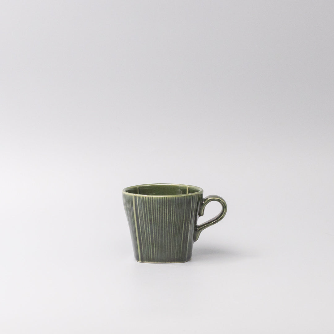 Mug 180ml Reeded Oribe Glaze