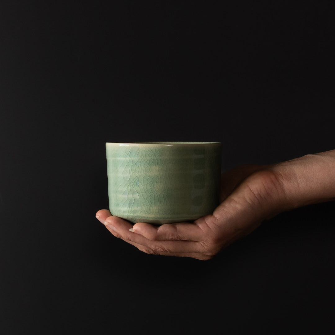 Matcha Tea Bowl 10cm Jade