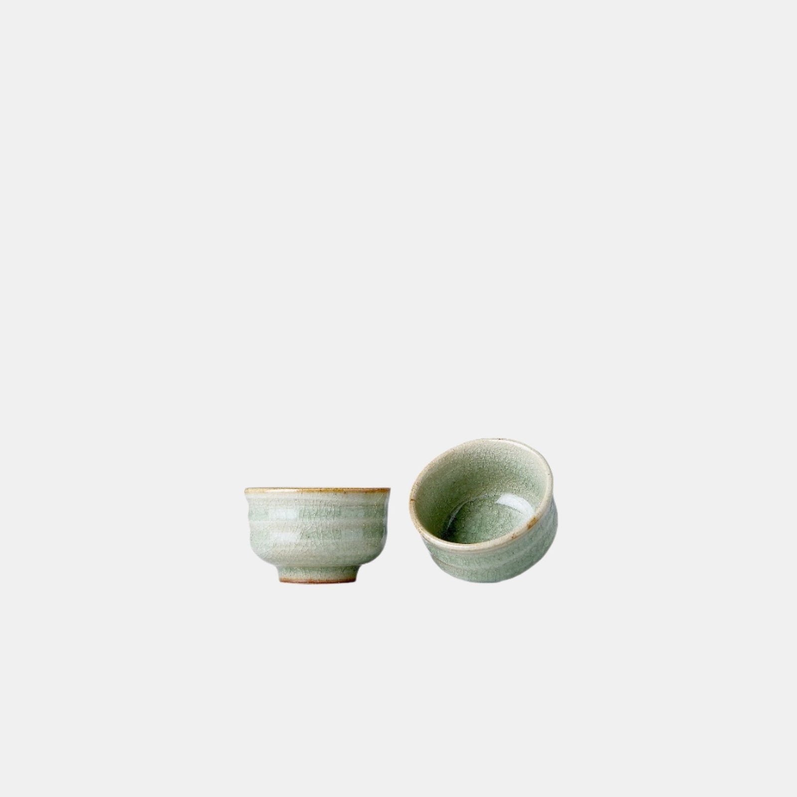 Sake Cup 35ml Celadon Glaze