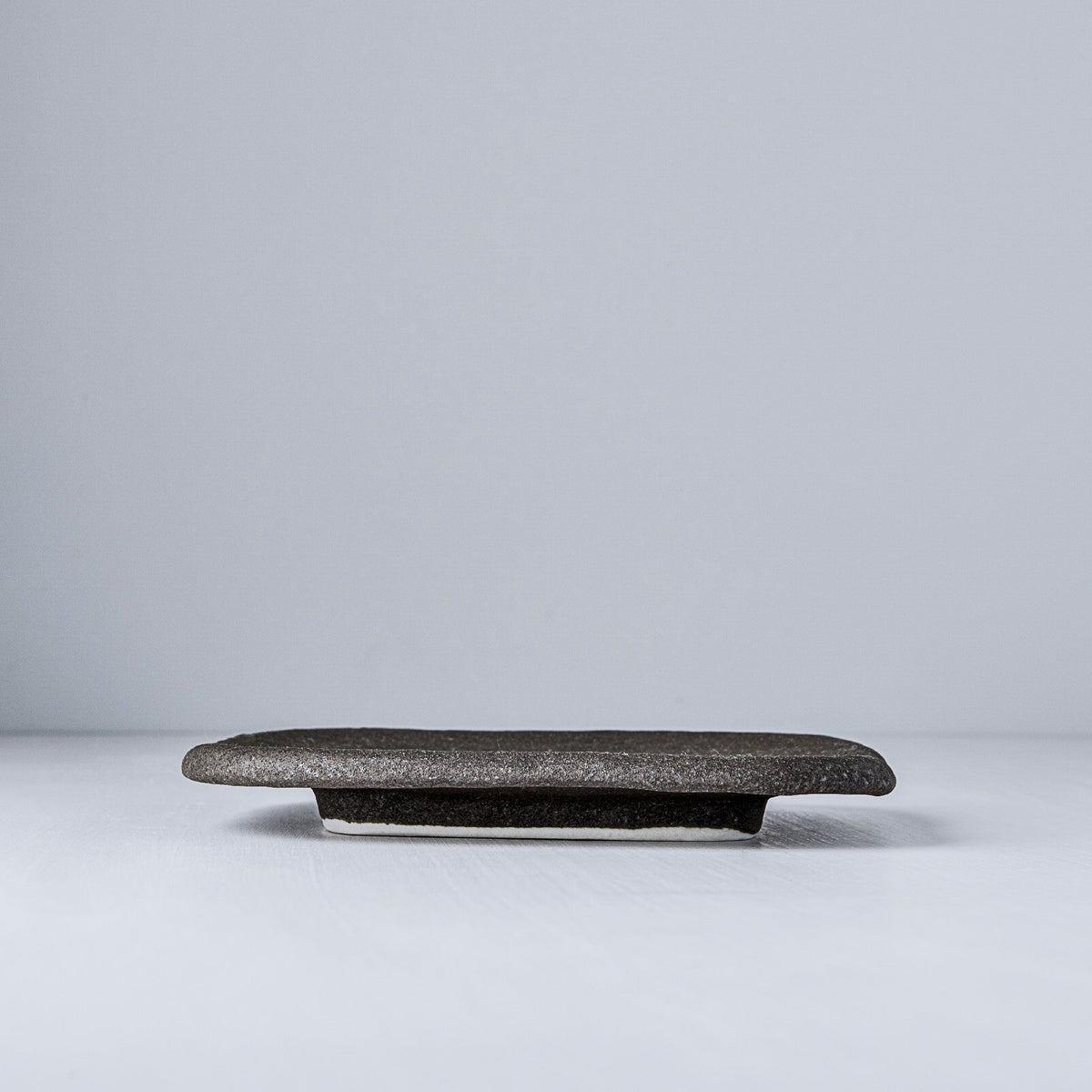 Plate Square 19cm Stone Slab Design