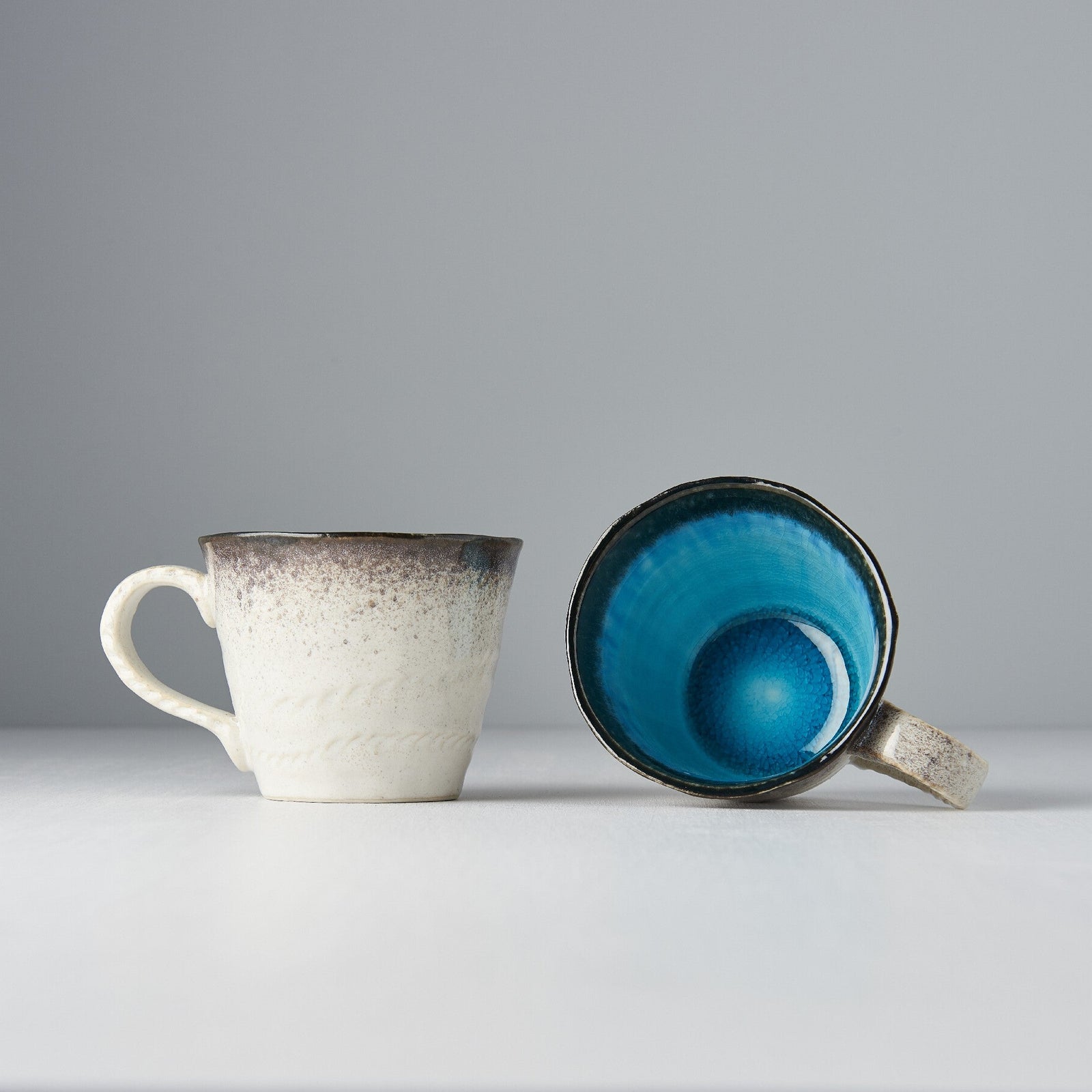 Mug with Handle 200ml Sky Blue Glaze
