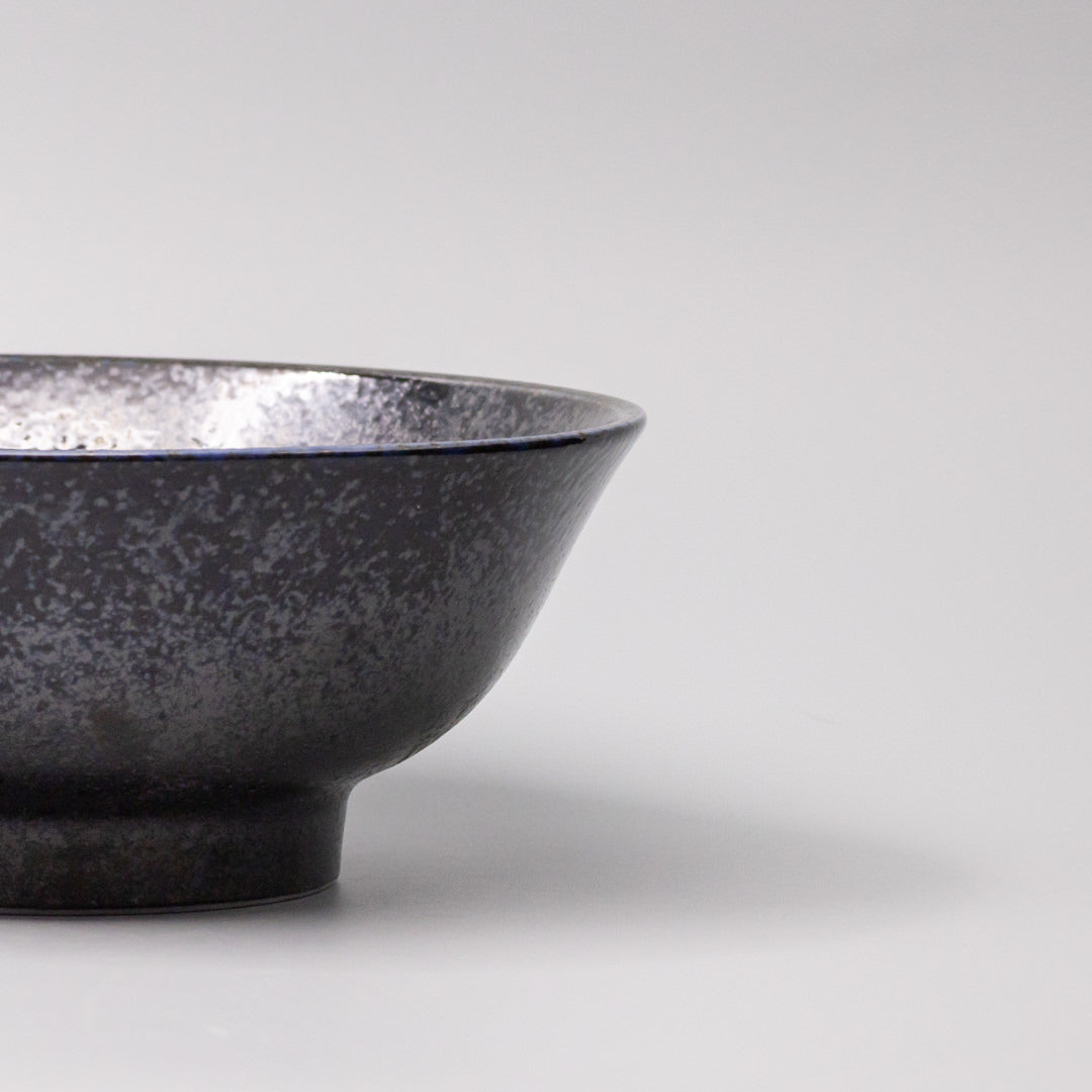 Udon Bowl Fluted 21cm Midnight Pearl Glaze
