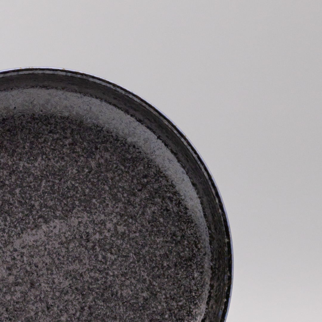 Plate High Rim 22cm Midnight Pearl Glaze
