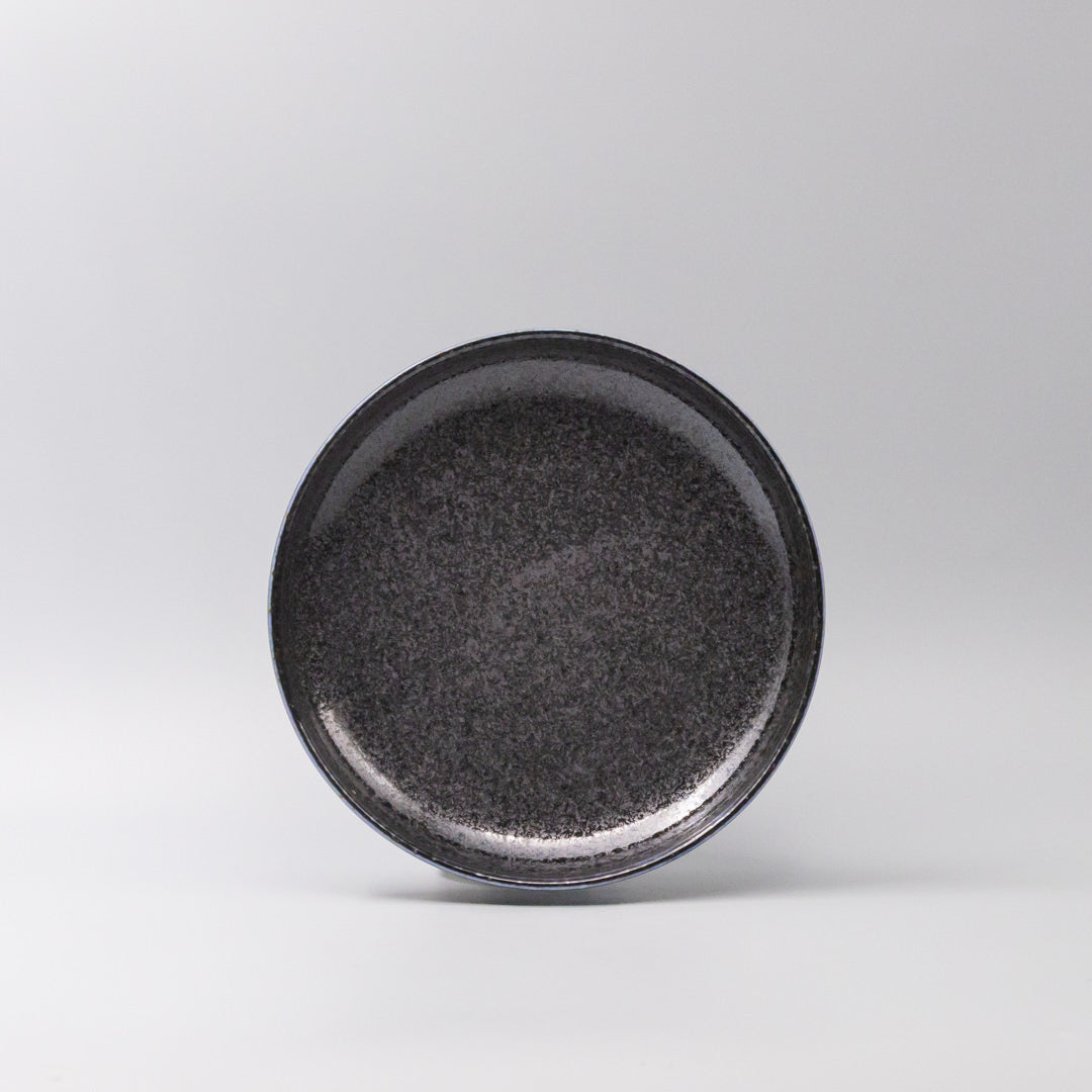 Plate High Rim 22cm Midnight Pearl Glaze