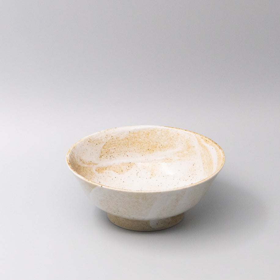Ramen Bowl 21cm Snow Bamboo Glaze