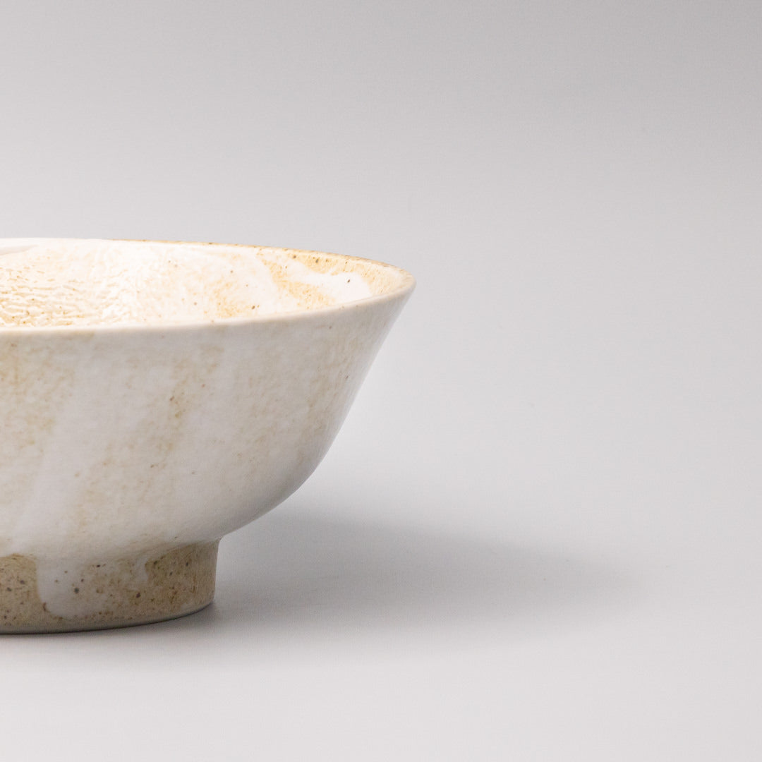 Ramen Bowl 21cm Snow Bamboo Glaze