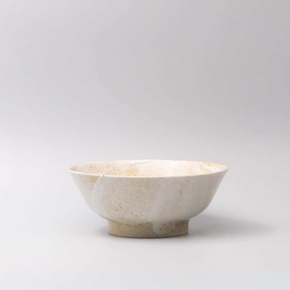 Ramen Bowl 21cm Snow Bamboo Glaze