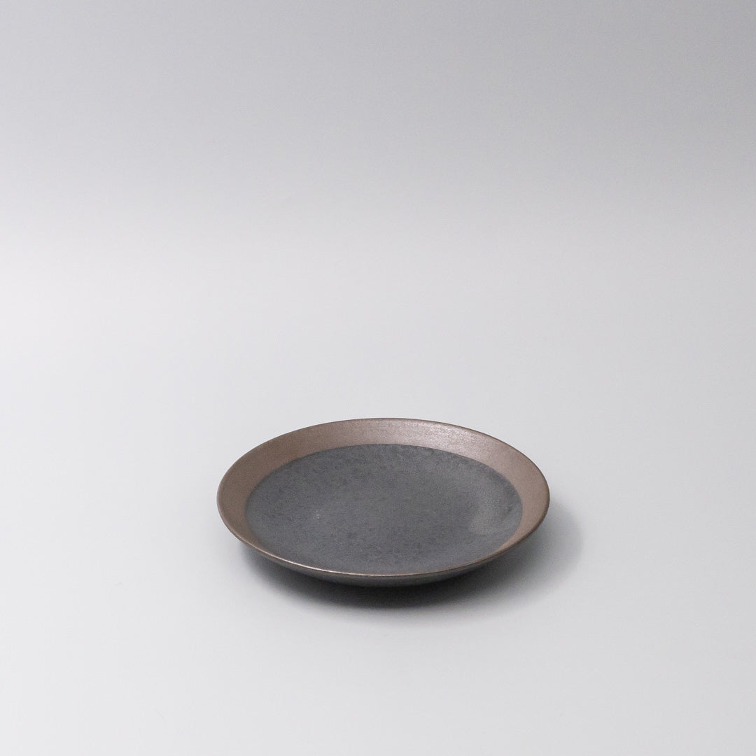 Saucer Bisque Edge 15cm Black