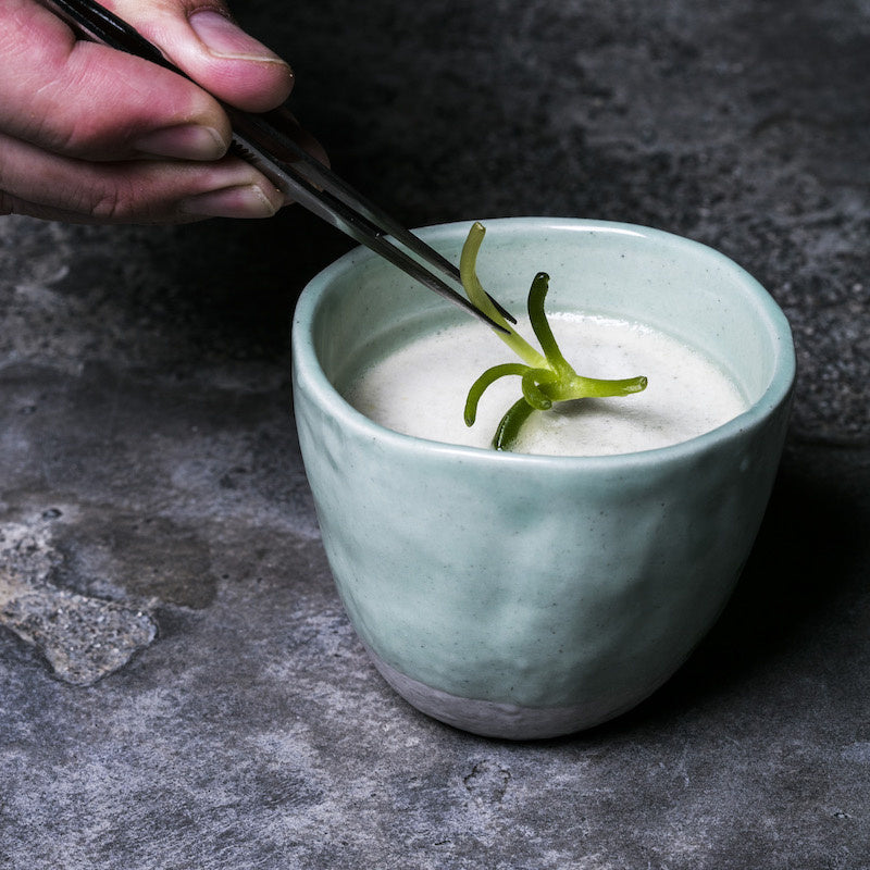 Lopsided Mug 200ml Tomei Blue Glaze