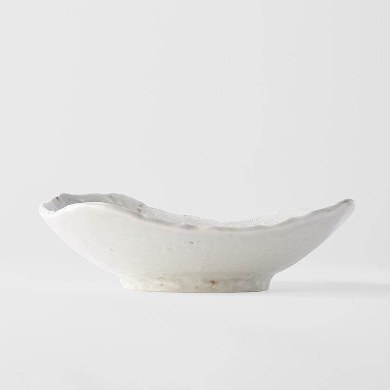 Bowl Rock 22cm Grey Glass Glaze