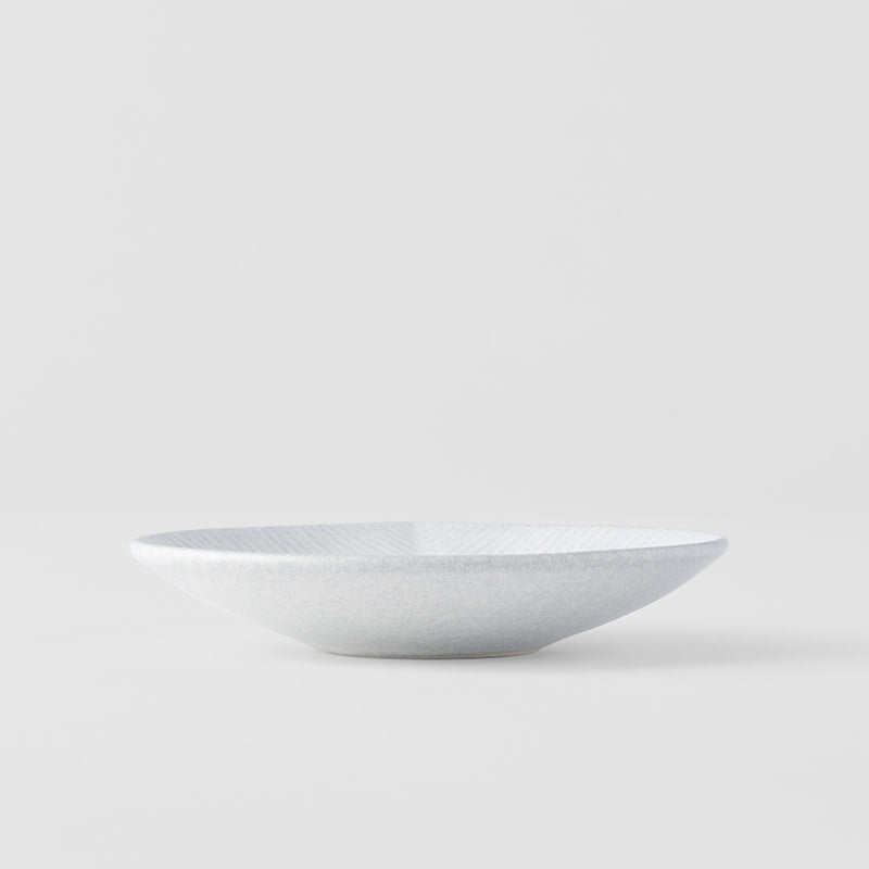 Plate 12.5cm Snow Leaf Glaze