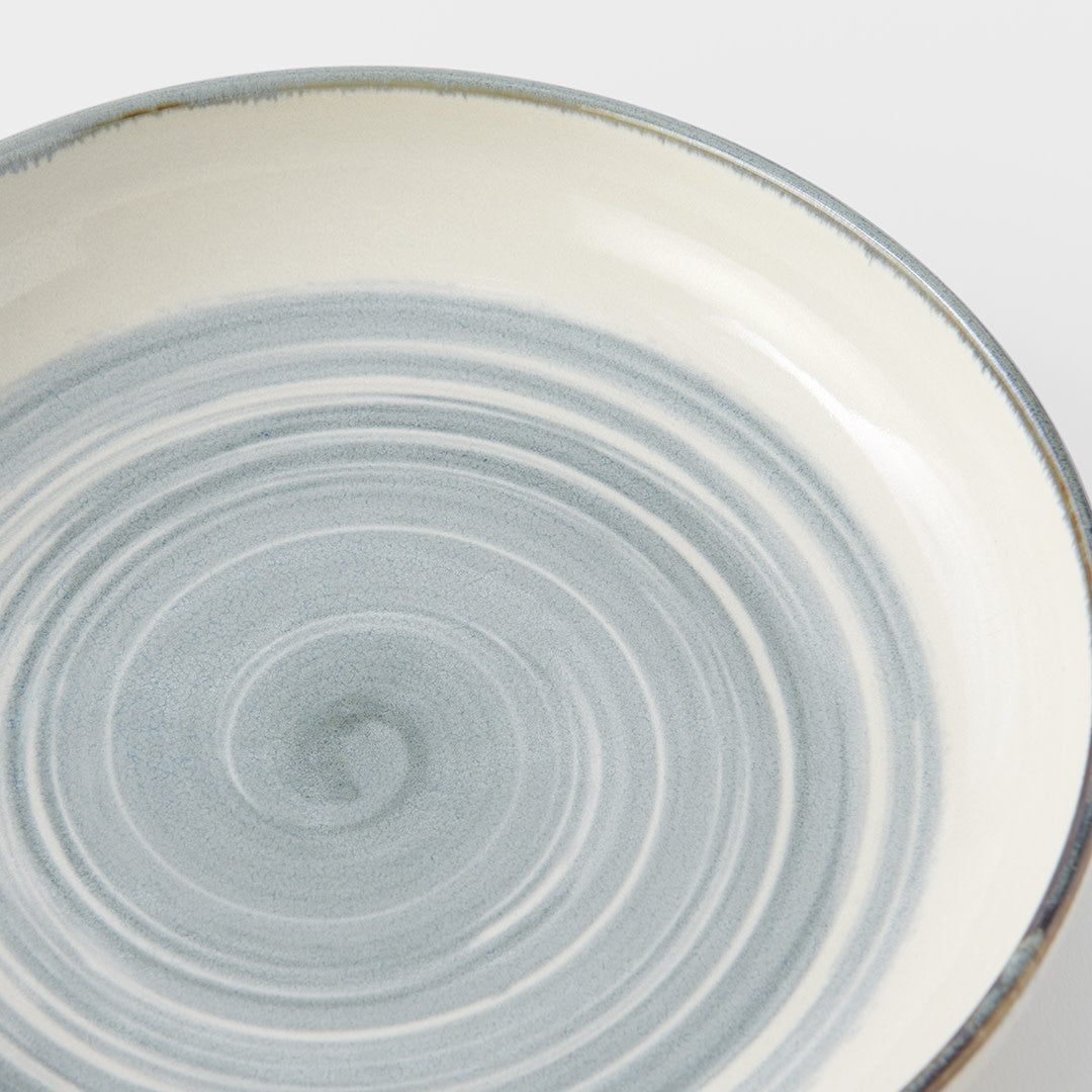 Plate High Rim 22cm Glacier Glaze