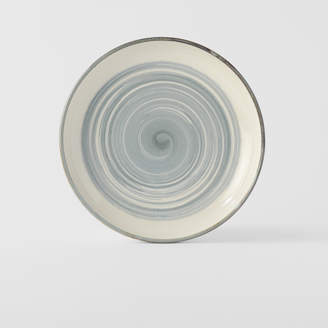 Plate High Rim 22cm Glacier Glaze