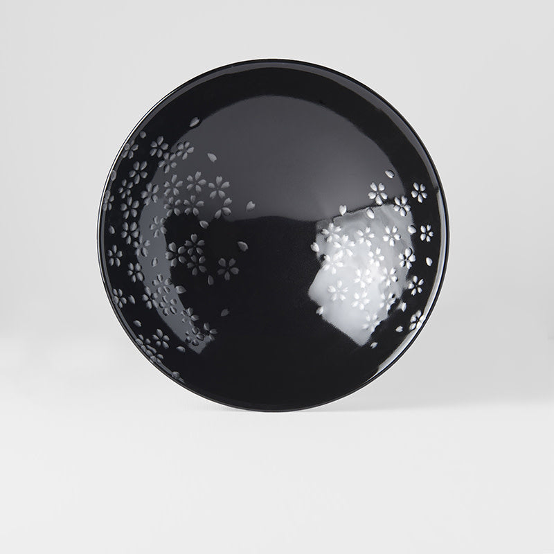 Bowl 25cm Silver Sakura Design
