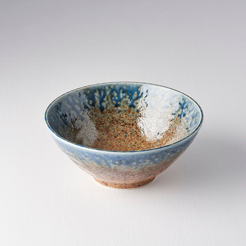 Udon Bowl 19cm Earth &amp; Sky Glaze