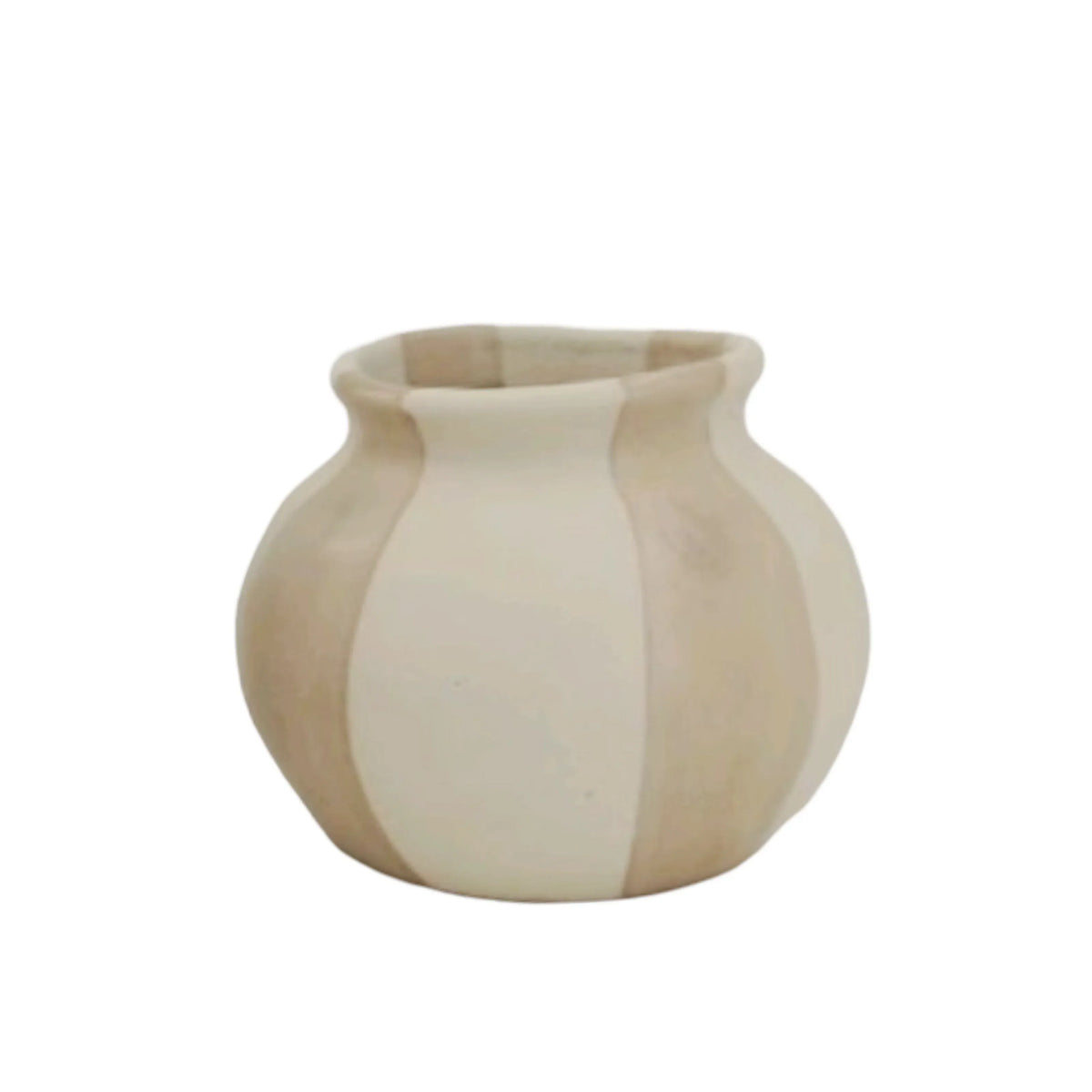 Bulk 12 Earthy Minimalism Ceramic Pot 13x13x10cmh