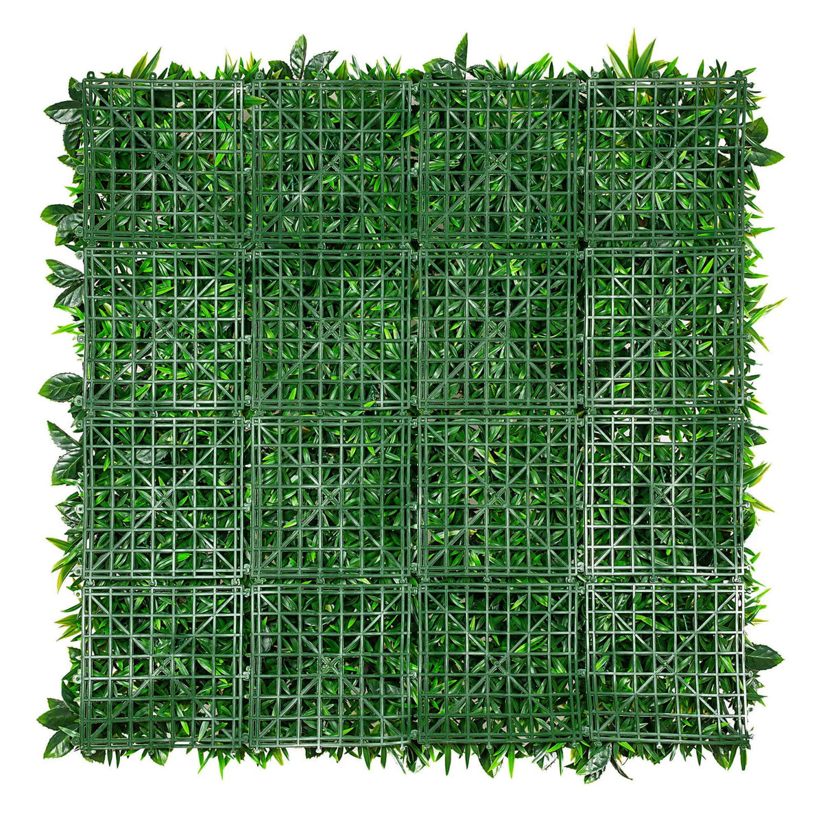 Boxwood Hedge Screen Green Wall Panel UV Resistant 100cm x 100cm