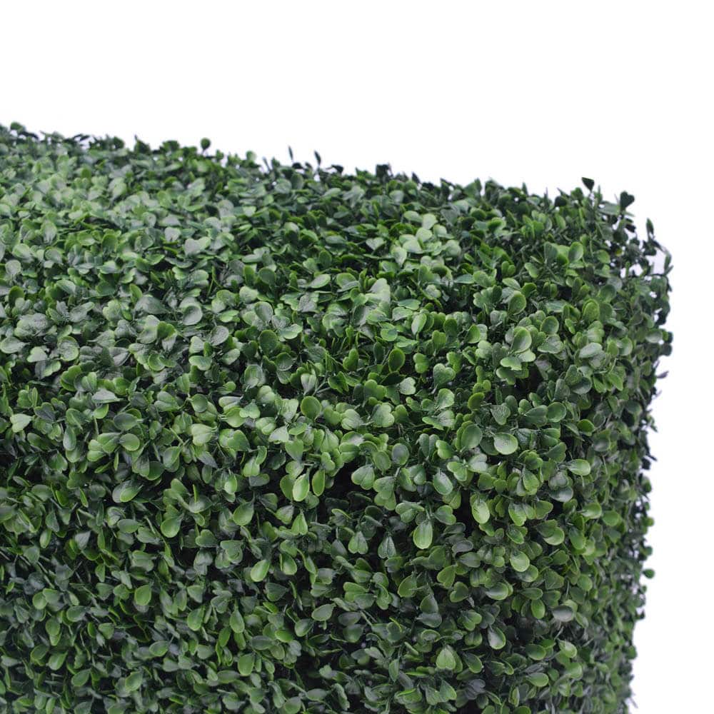 Portable Artificial Boxwood Hedge UV Resistant 75cm High 100cm Long
