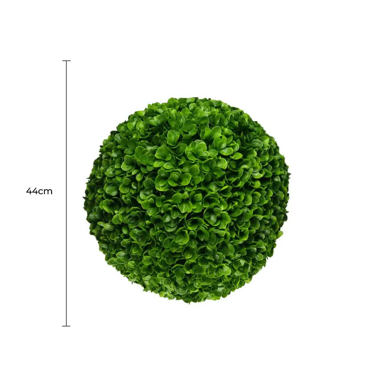 Large Clover Hedge Topiary Ball UV Resistant 44cm