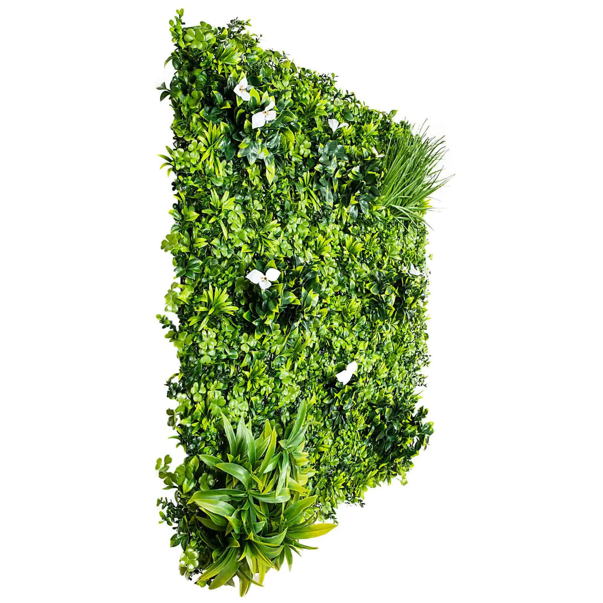 White Oasis UV Stabilised Vertical Garden Wall Premium Sample