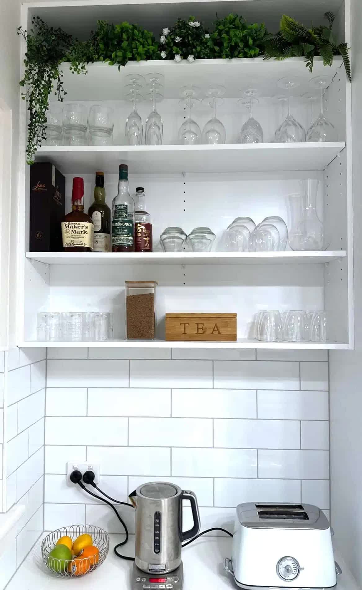 Small Potted Artificial Dark Green Fern Plant UV Resistant 20cm