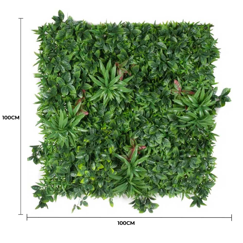 Green Meadows Vertical Garden / Green Wall UV Resistant 1m X 1m