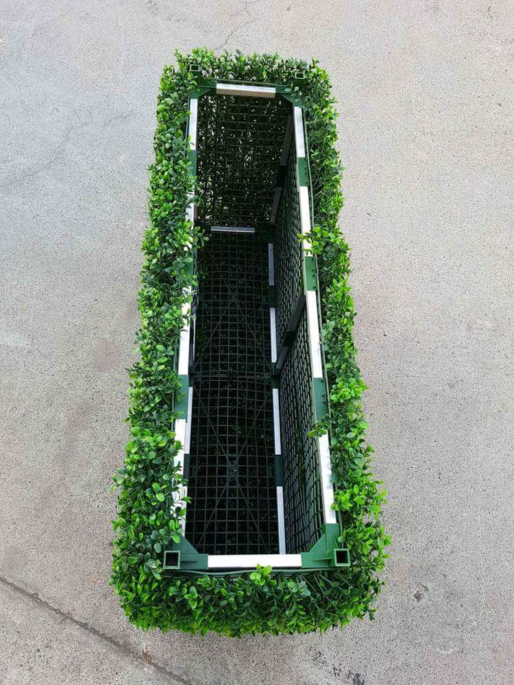 Luxury Deluxe Portable Buxus (Bright) UV Resistant 100cm Long x 50cm High x 25cm Wide