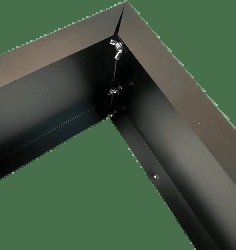 Black Metal Planter Large