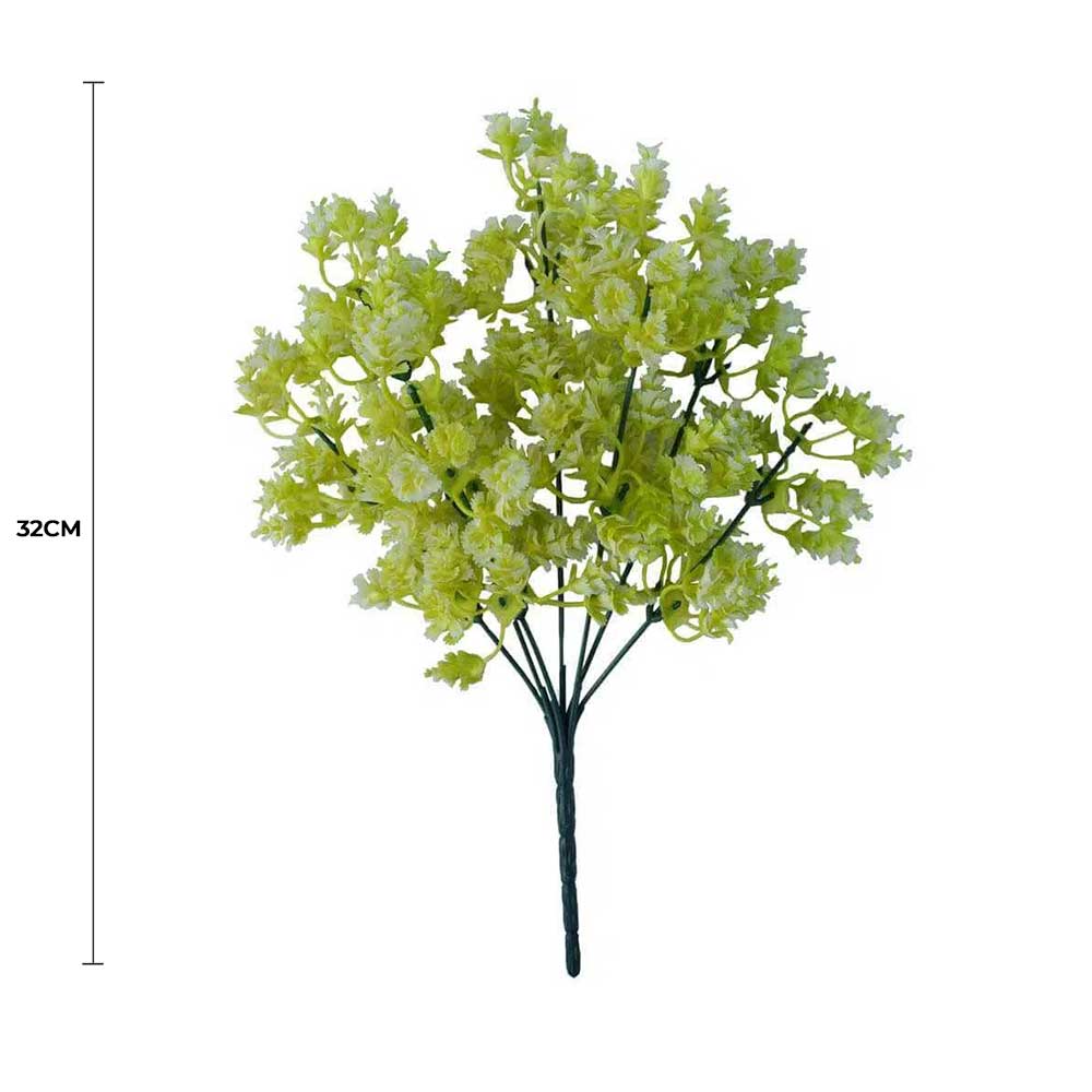 White Snowball Stem UV Resistant 32cm