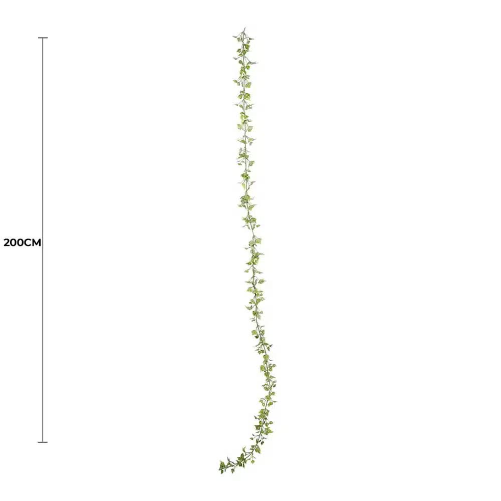 Artificial Hanging English Ivy Garland UV Resistant 200cm