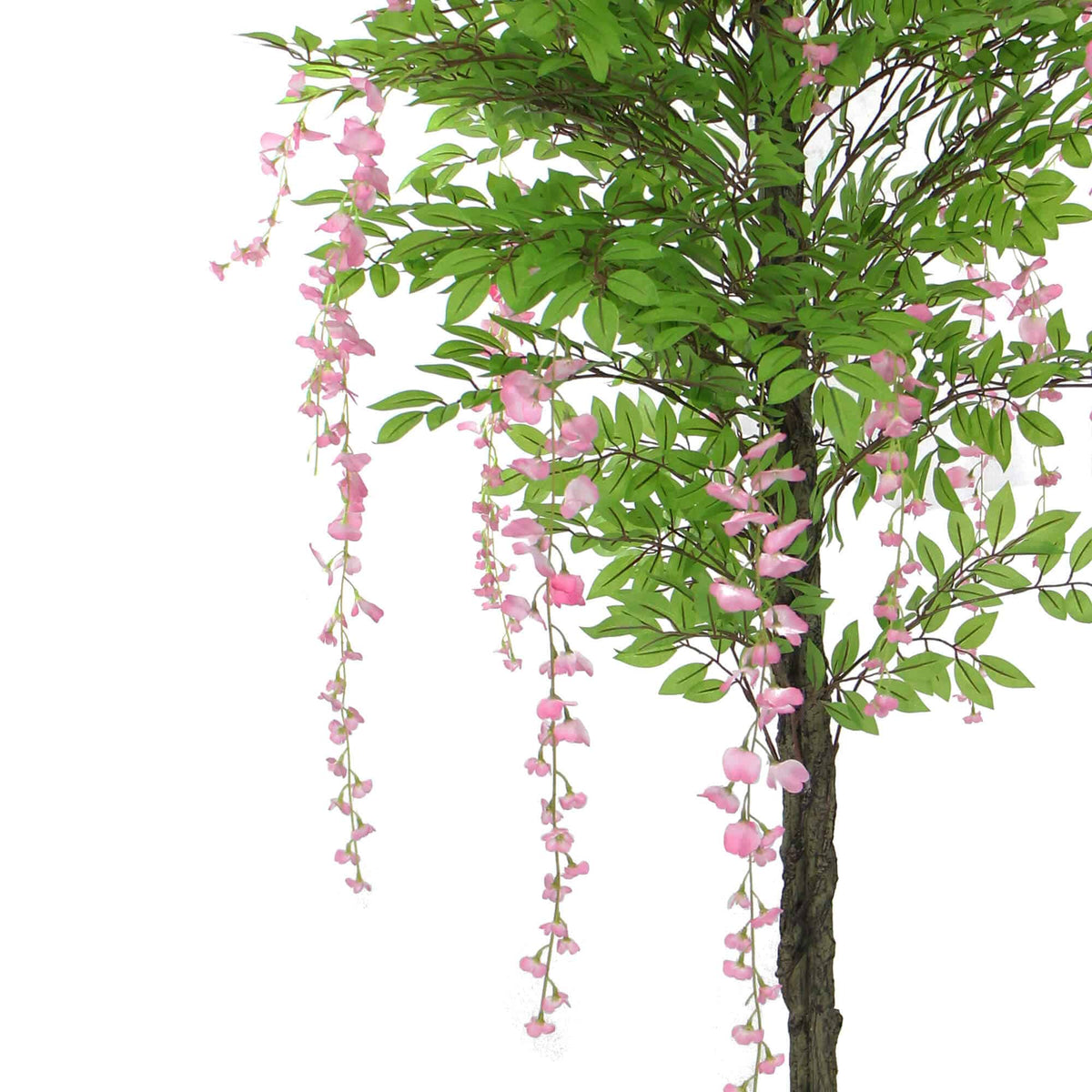 Pink Flowering Artificial Wisteria 180cm