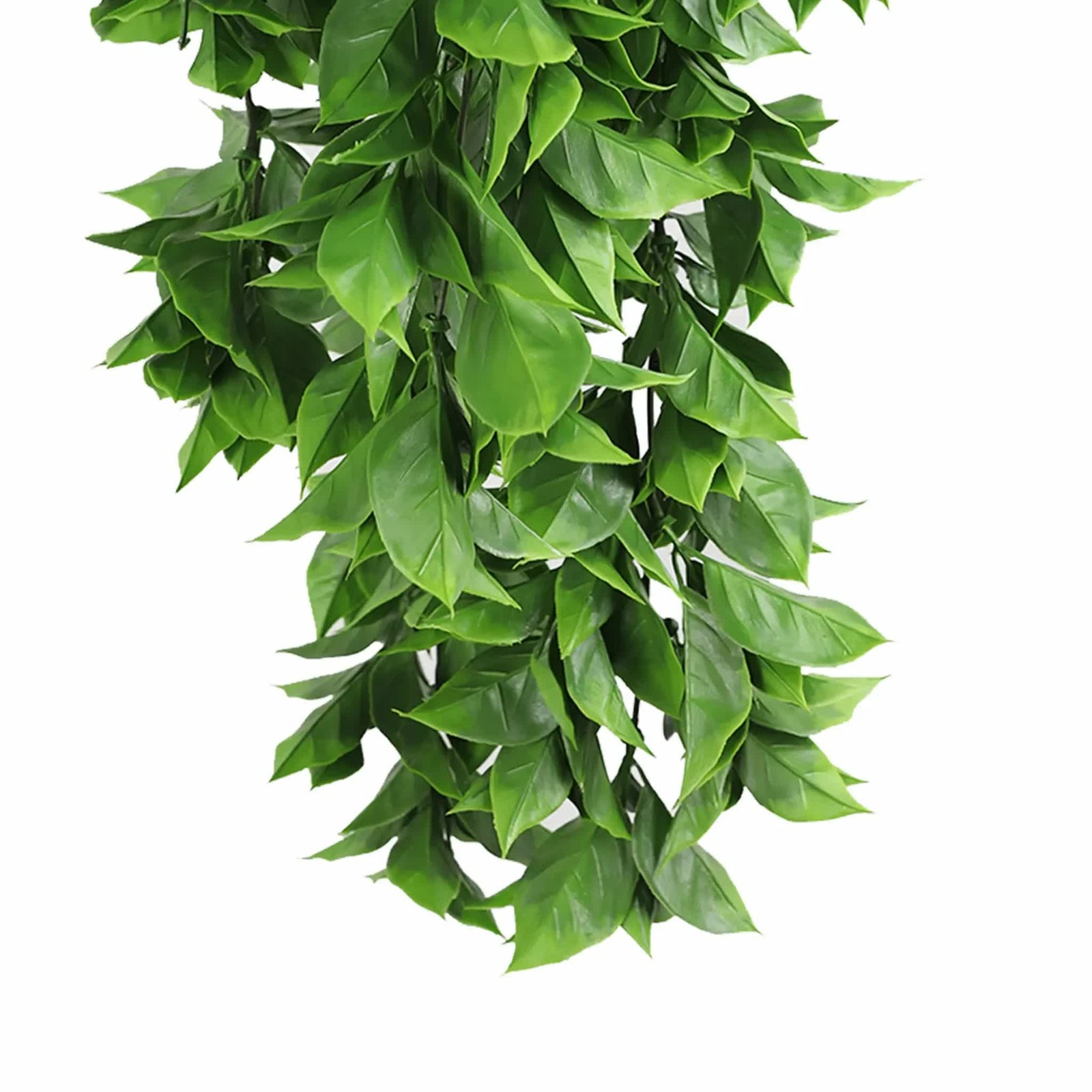 Artificial Dense Hanging Flowering Pothos Bush Vivid Green UV Resistant and Fire Rated 27cm x 72cm