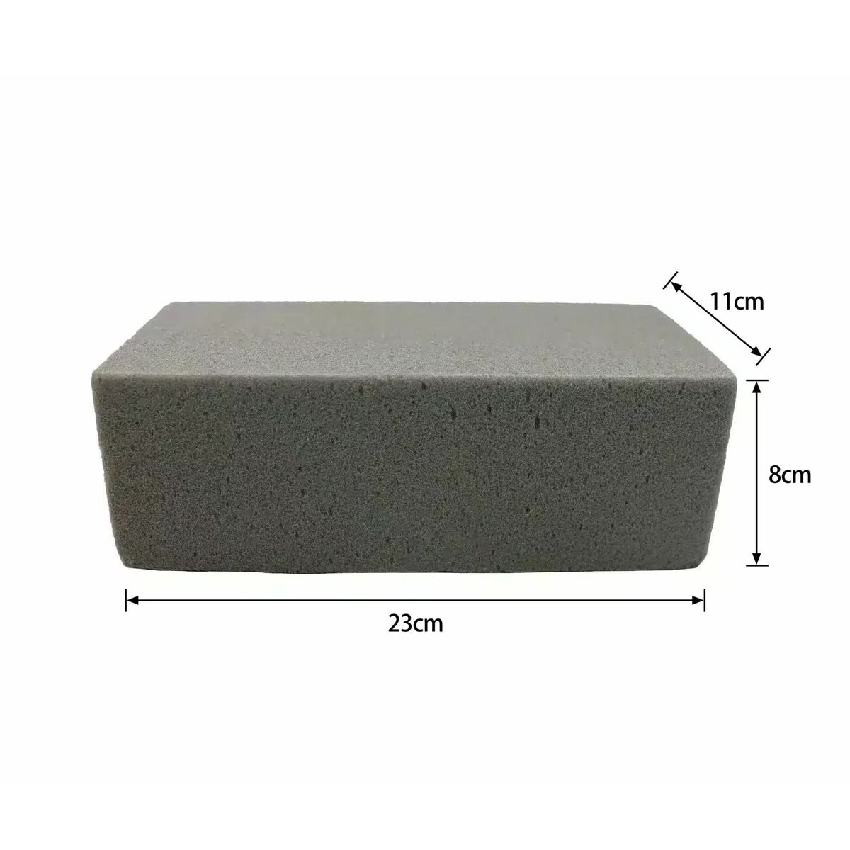 20 Pieces of Dry Floral Foam Bricks 23cm x 11cm x 8cm (Artificial Plant Foam Blocks - formaldehyde FREE)