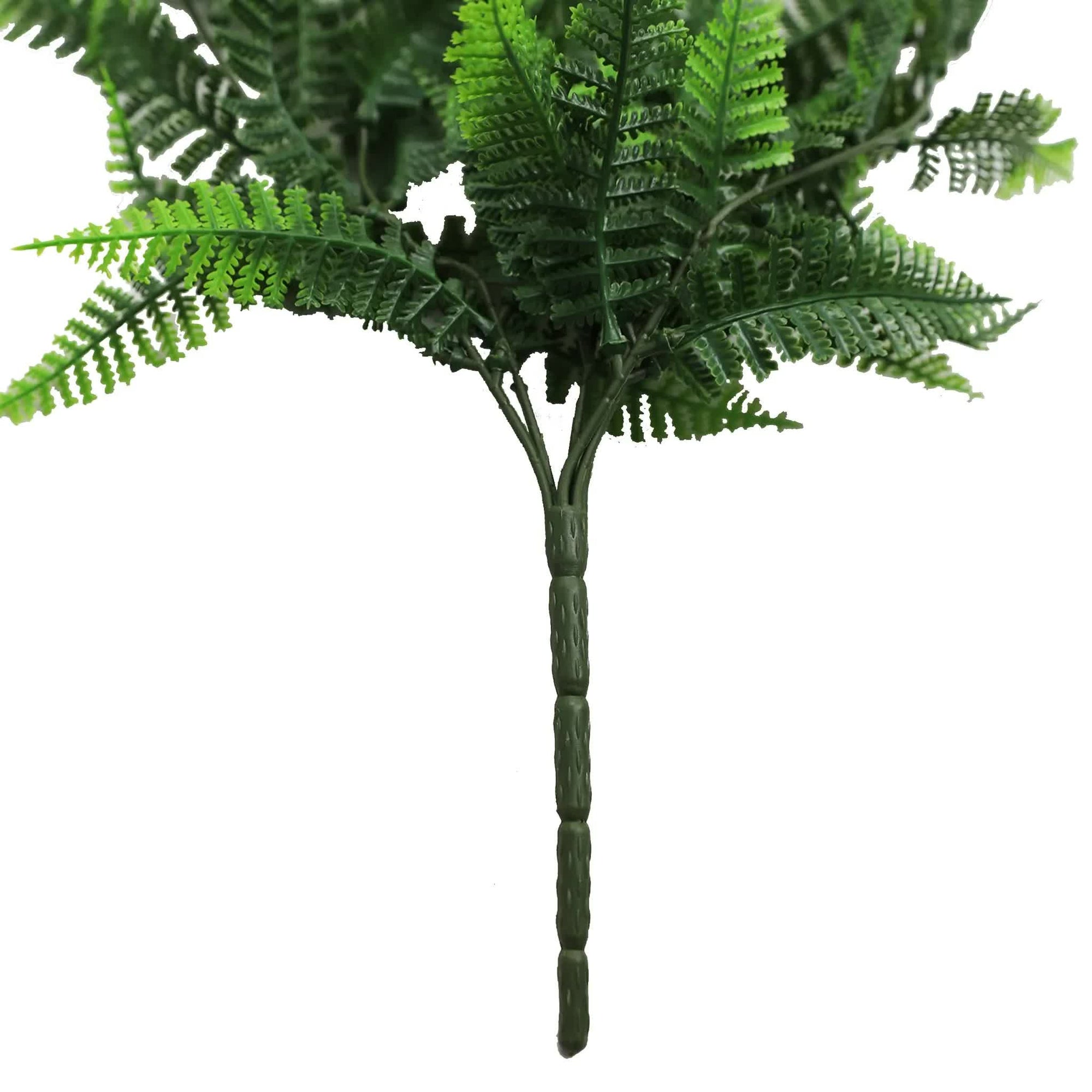 Artificial Hanging Fern Garland Bush UV Resistant and Fire Rated 18cm x 76cm
