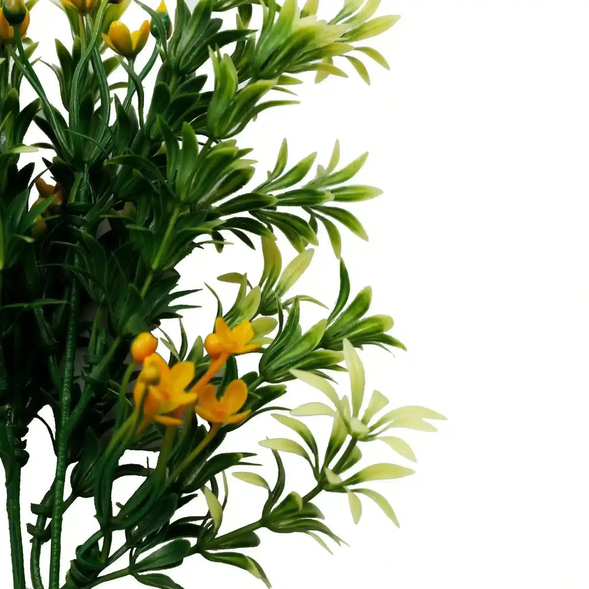 Artificial Dwarf Japanese Golden Yew UV Resistant 27cm