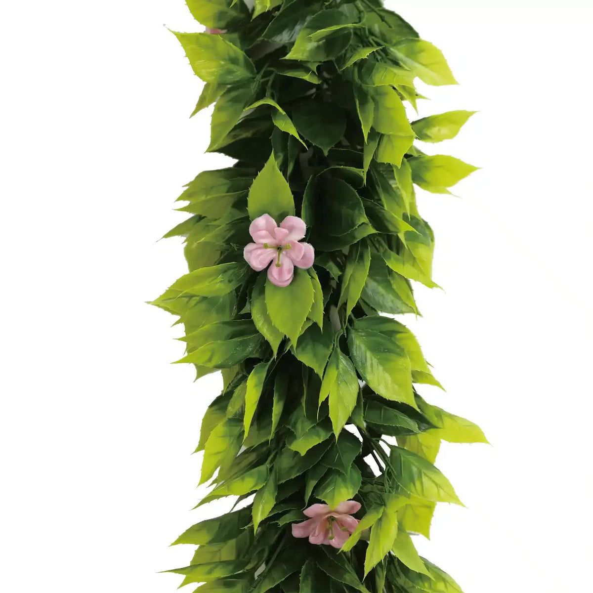 Artificial Extendable Hanging Pink Flowering Violet Garland UV Resistant 55cm