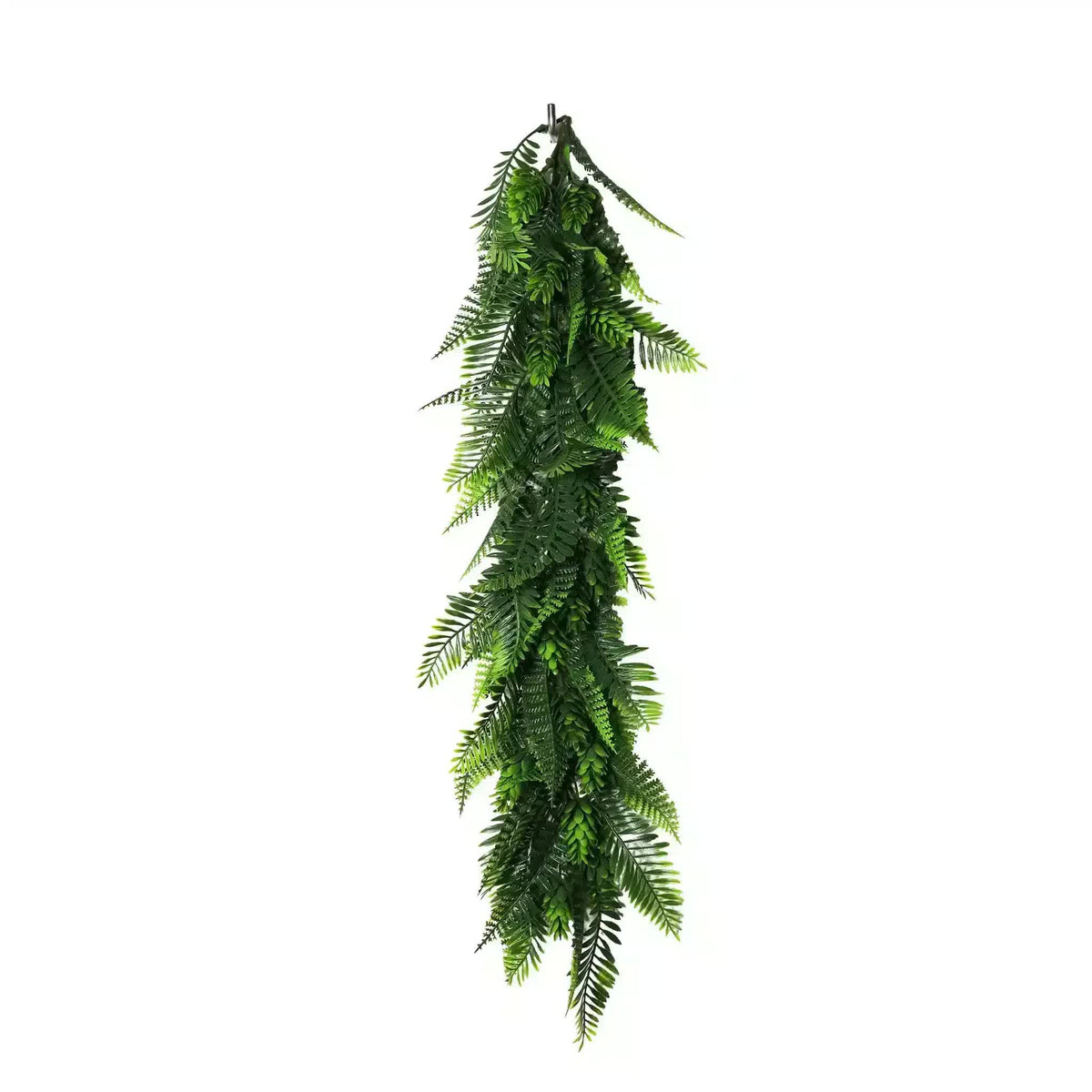 Artificial Extendable Hanging Bracken Fern Garland UV Resistant 55cm