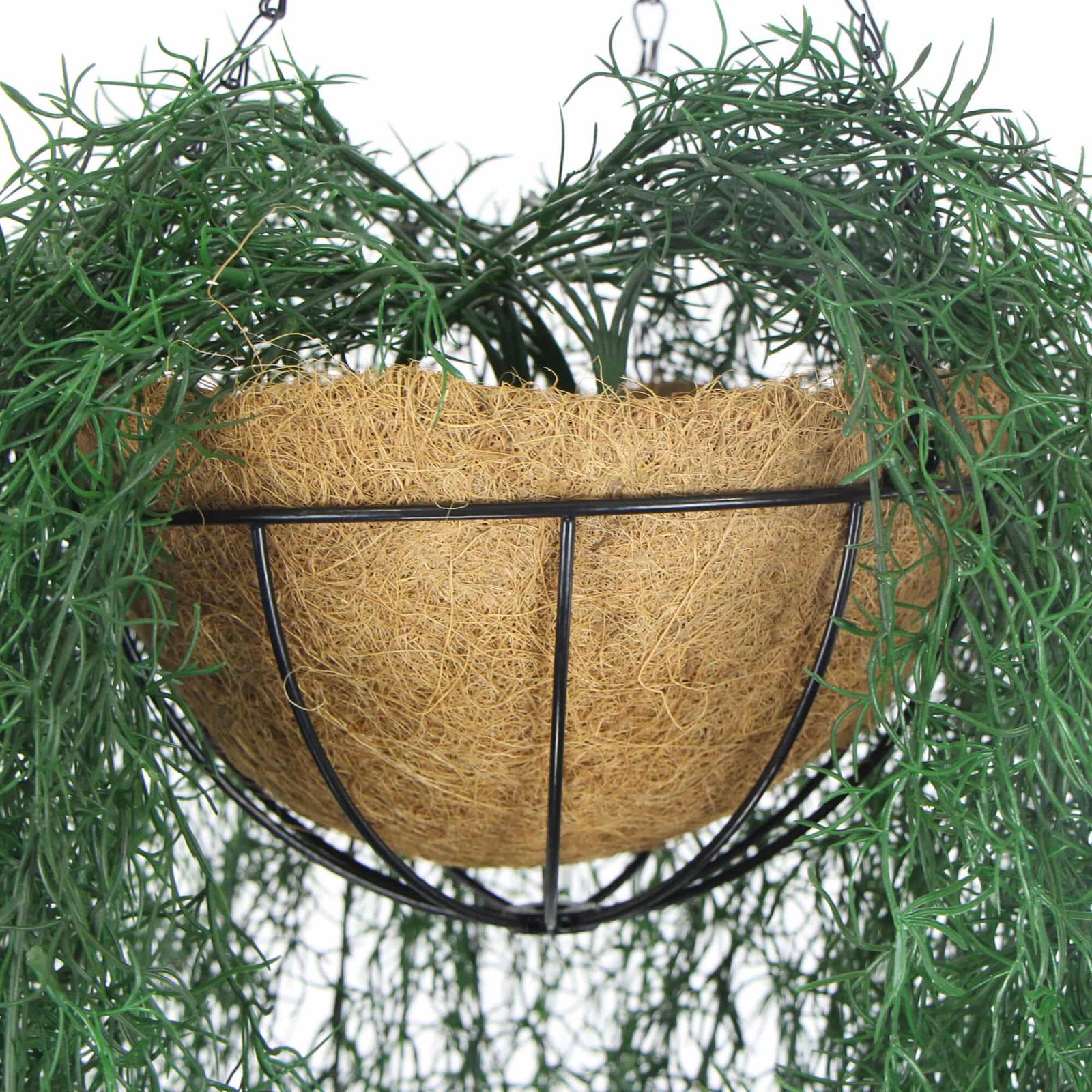 Long Hanging Artificial Spanish Moss Basket 135cm UV Resistant