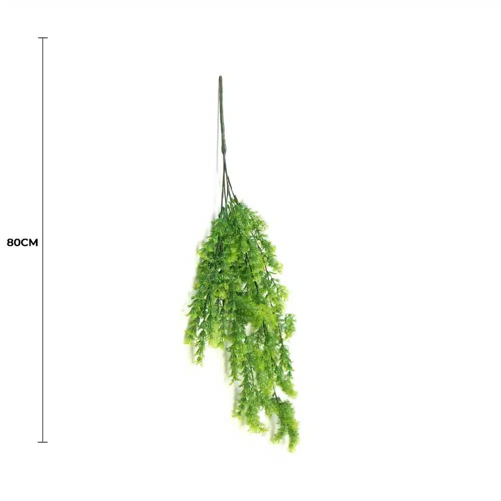 Artificial Hanging Bell Leaf Plant 80cm Long UV Resistant