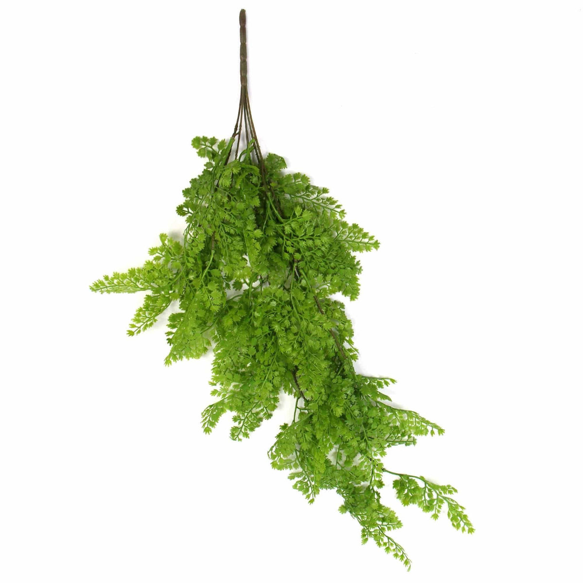 Hanging Native Green Dense Maiden Hair Fern Bush UV Resistant 80cm