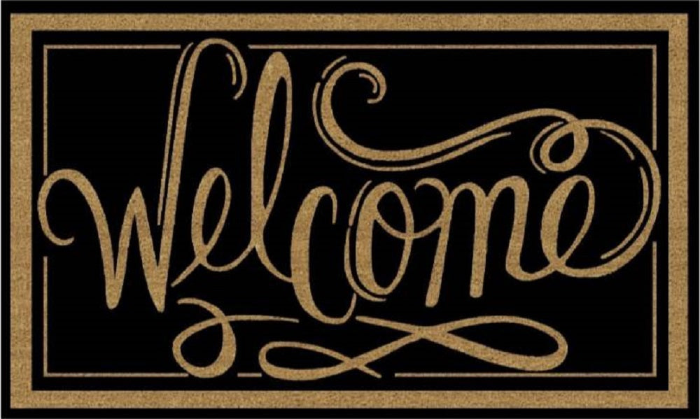 Welcome Doormat Door Mat 60cm