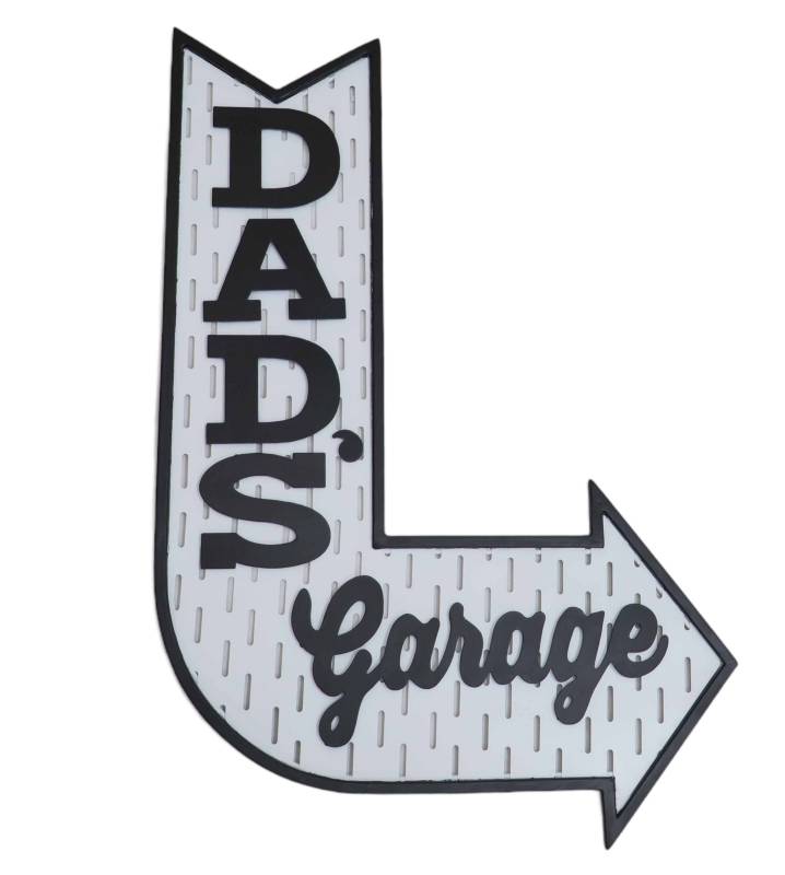 Dads Garage Wall Art 47x69cm