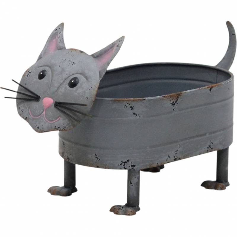 Oliver Cat Planter 36cm