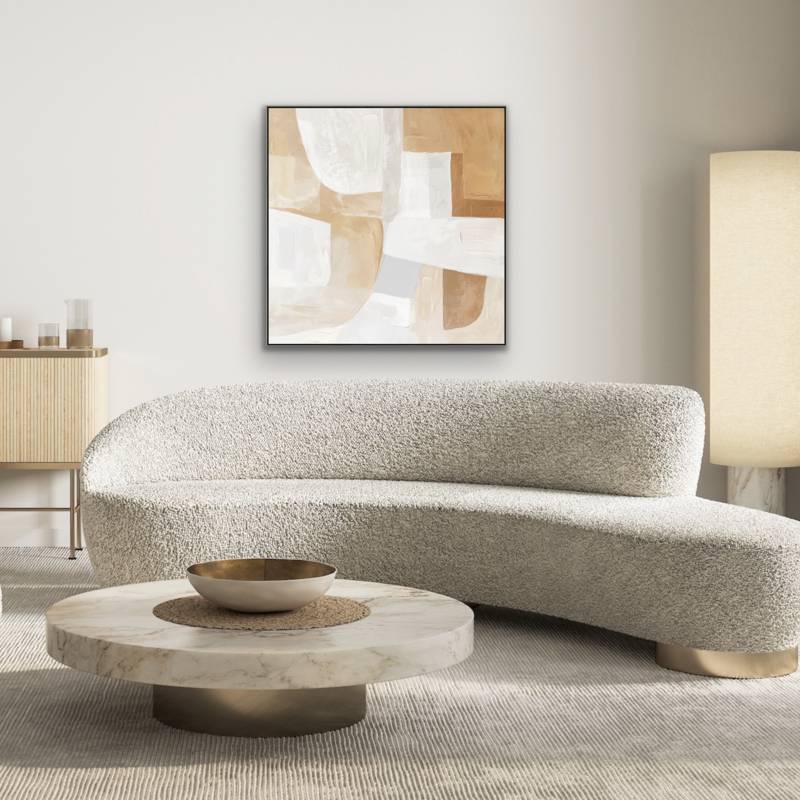 Alice Abstract Artwork Framed Wall Art 120x80cm