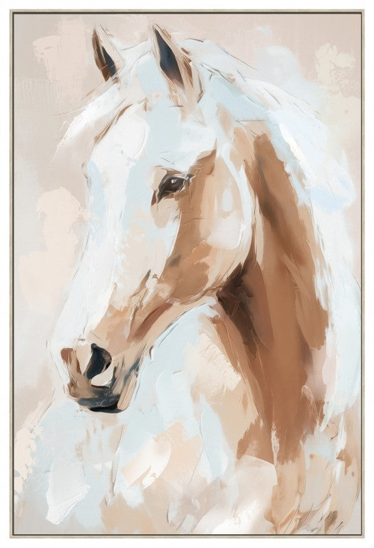 Cascade Horse Framed Artwork 120cm