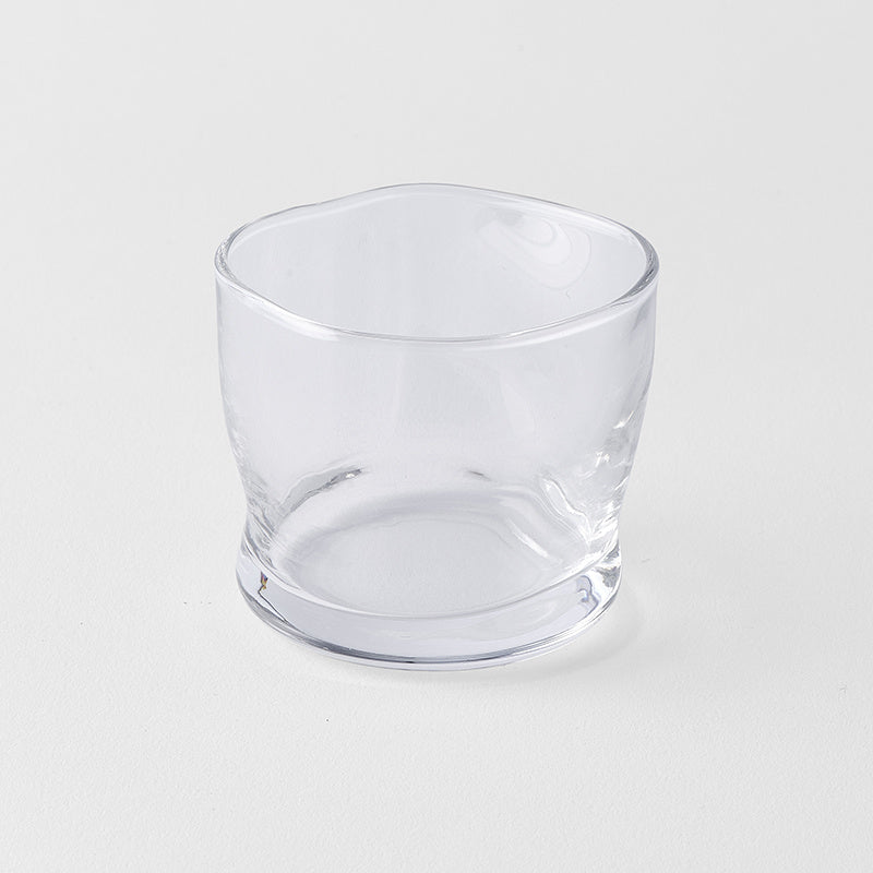 Glass Sake Cup 80ml Fluid Design