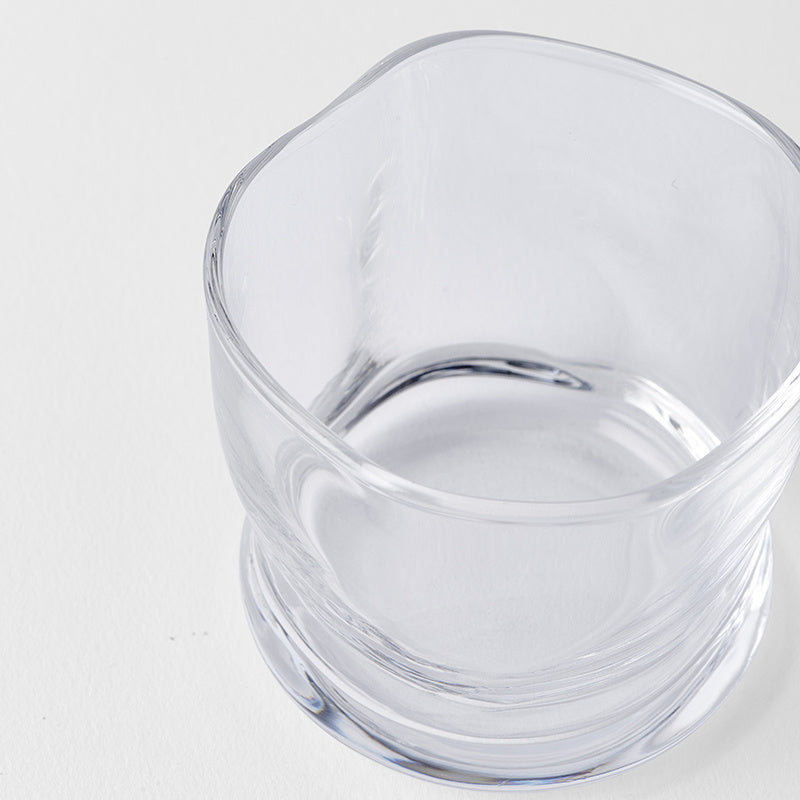 Glass Sake Cup 80ml Fluid Design