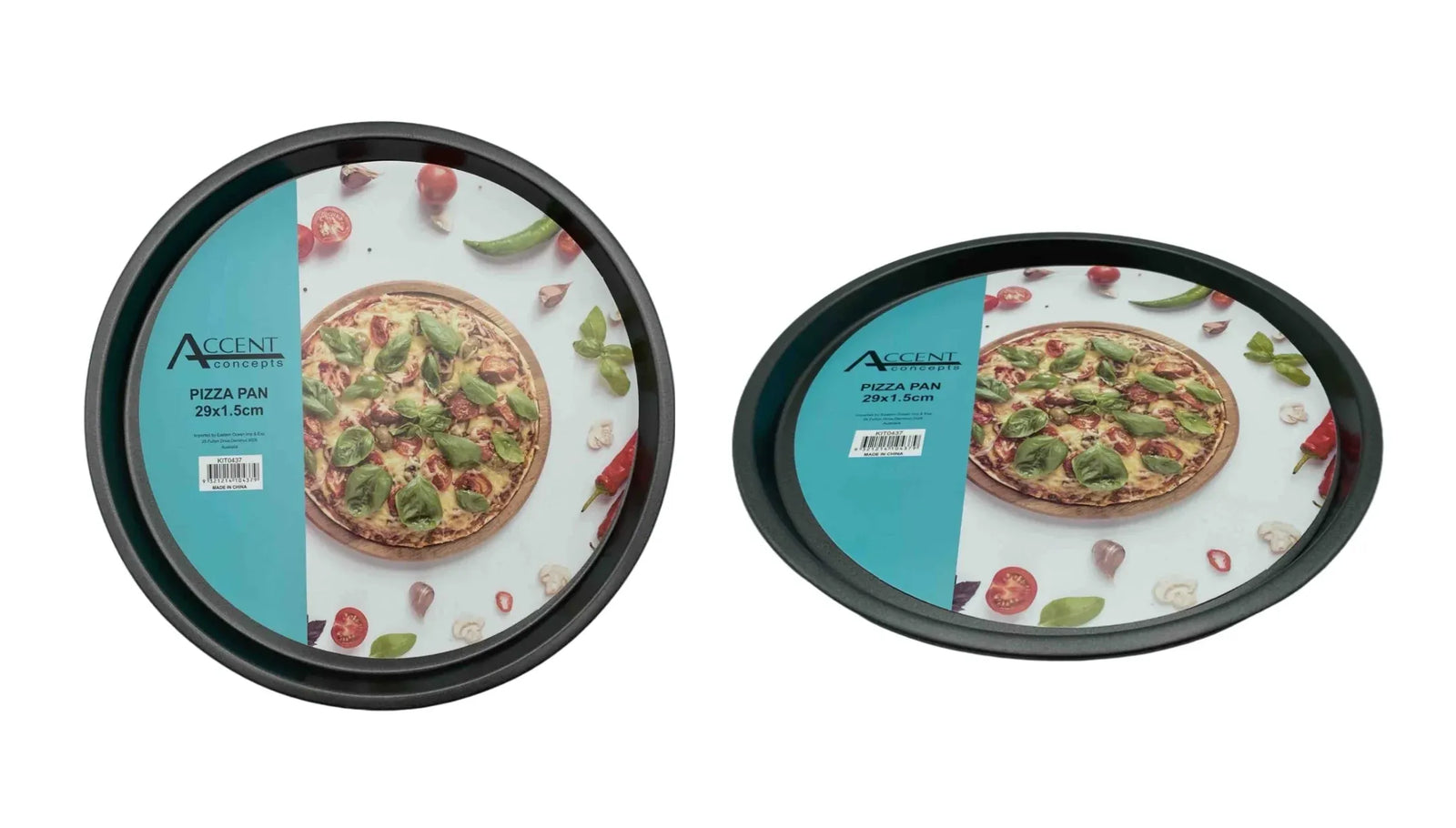 Bulk 12 Pizza Pan Sml 29x1.5cm