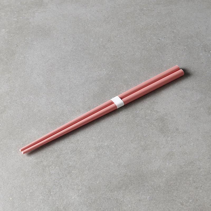 Chopsticks Lacquered Pink &amp; White